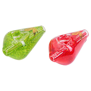 aLeaf Triangle 3" Glitter Glycerin Hand Pipe - Assorted