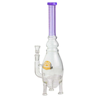 Illuminati Glass Tripod Perc Round 12.5" Glass Water Pipe - Assorted