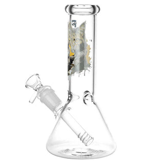 Pulsar Lynx Leer 7.75" Beaker Water Pipe