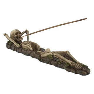Skeleton 10" Incense Burner