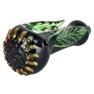 Sunflower 4.50" Glass Spoon Pipe