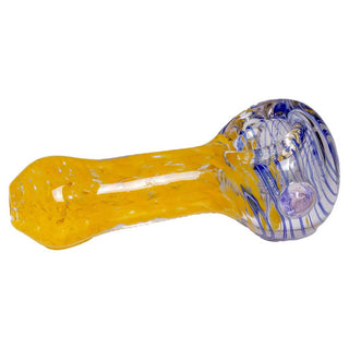 Assorted Frit Glass Spoon Hand Pipes