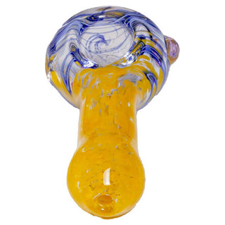 Assorted Frit Glass Spoon Hand Pipes