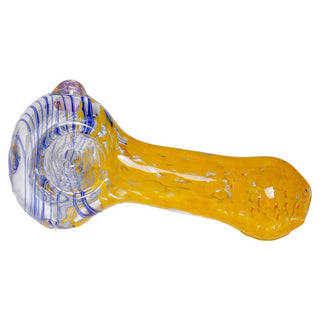 Assorted Frit Glass Spoon Hand Pipes