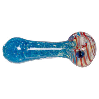 Assorted Frit Glass Spoon Hand Pipes