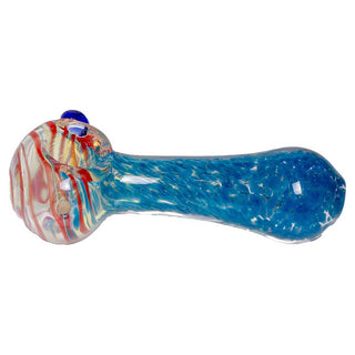 Assorted Frit Glass Spoon Hand Pipes