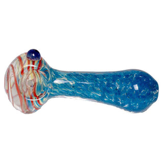 Assorted Frit Glass Spoon Hand Pipes