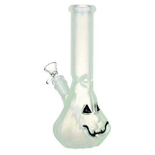 Jack-O-Lantern 9.25" Glow In The Dark Water Pipe