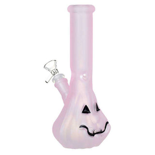 Jack-O-Lantern 9.25" Glow In The Dark Water Pipe