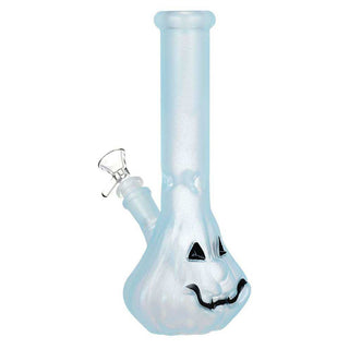 Jack-O-Lantern 9.25" Glow In The Dark Water Pipe