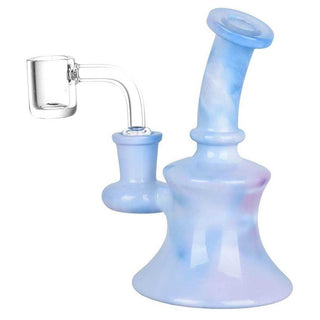 Marbled Tie Dye 5" Mini Glass Dab Rig