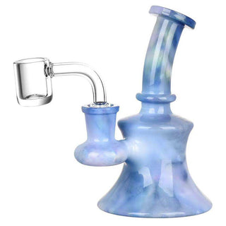 Marbled Tie Dye 5" Mini Glass Dab Rig