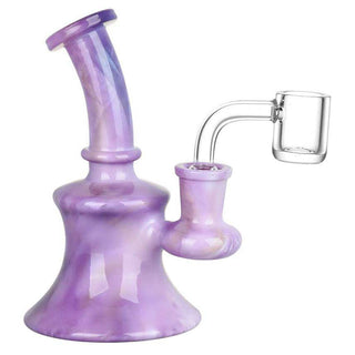 Marbled Tie Dye 5" Mini Glass Dab Rig