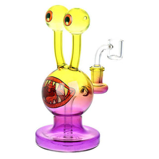 Snail Beastie 7.25" Glass Dab Rig