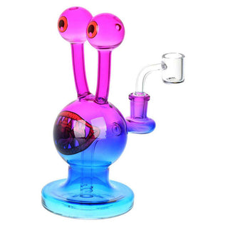 Snail Beastie 7.25" Glass Dab Rig