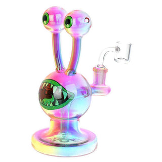 Snail Beastie 7.25" Glass Dab Rig