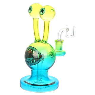 Snail Beastie 7.25" Glass Dab Rig