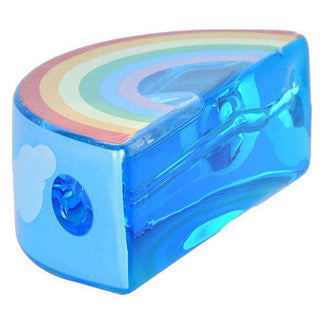 Rainbow 4.25" Glycerin Glass Hand Pipe