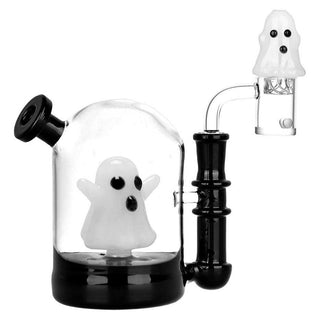 Ghost Globe Glass 4.75" 14mm F Dab Rig Set