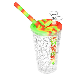 Cooling Freeze Travel Cup Bubbler Water Pipe