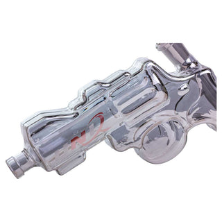 Uniq Snub Nose Revolver 8" Glass Water Pipe