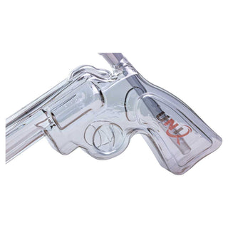Uniq Long Barrel Revolver 10" Glass Water Pipe