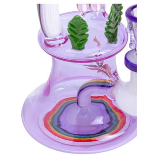 aLeaf Utopia Rainbow Arc 7.5" Glass Water Pipe - Assorted
