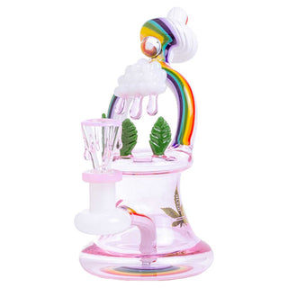 aLeaf Utopia Rainbow Arc 7.5" Glass Water Pipe - Assorted
