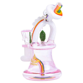 aLeaf Utopia Rainbow Arc 7.5" Glass Water Pipe - Assorted
