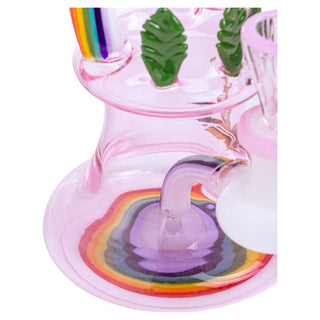 aLeaf Utopia Rainbow Arc 7.5" Glass Water Pipe - Assorted