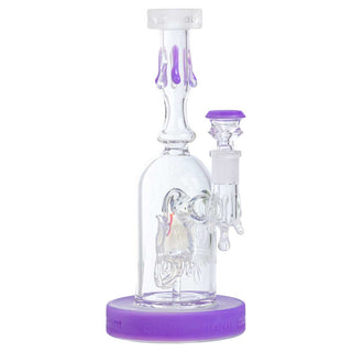 aLeaf Dripping Head with Slyme Base 10" Glass Water Pipe - Assorted