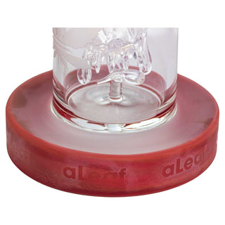 aLeaf Dripping Head with Slyme Base 10" Glass Water Pipe - Assorted