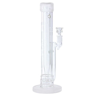 aLeaf Pillar Perc Frosted Base 13" Straight Glass Water Pipe - Assorted