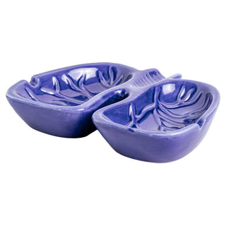 6" Lung Ceramic Ashtray - Assorted