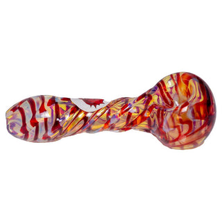 Blowfish Glassworks MG3 3.75" Swirl Hand Pipe