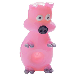 Blowfish Glassworks 4.5" Pink Pig Hand Pipe