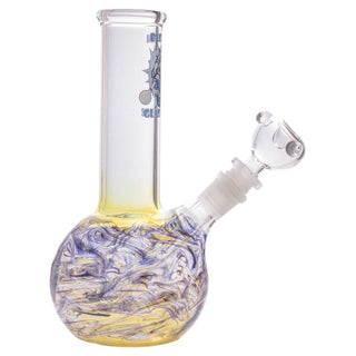 Blowfish Glassworks Wrap and Raked 8" Bubble Bottom Water PIpe