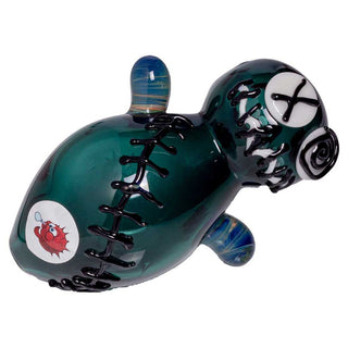 Blowfish Glassworks Voodoo Doll 4" Hand Pipe