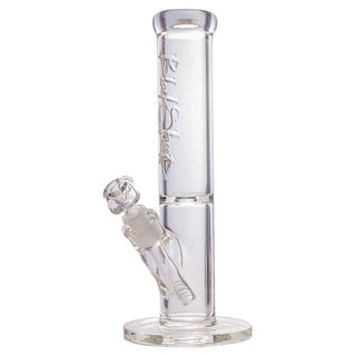 Black Sheep Gallery Deep Etched Logo 12" Straight Water Pipe