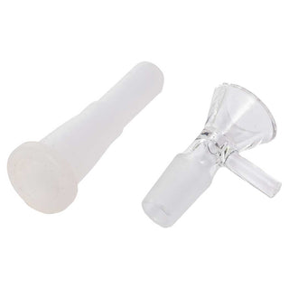 Silicone 6.5" Graphic Penis Water Pipe