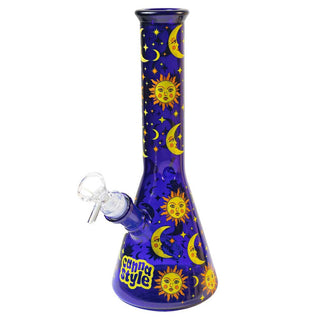 Canna Style 90's Celestial 10" Beaker Water Pipe