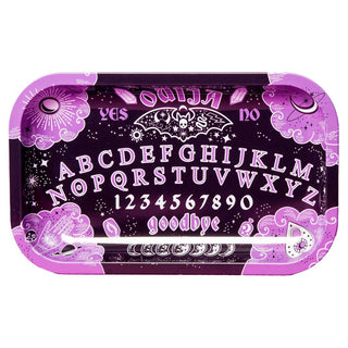 Canna Style Ouija Board Metal Rolling Tray