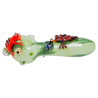 Empire Glassworks Ribbit 4.5" Spoon Hand Pipe