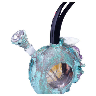 Envy Brazilian Agate Electroformed 12" Water Pipe