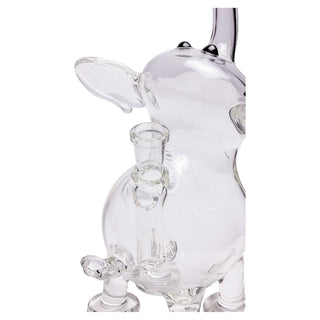 Flame Princess Large Clear Elephant 9" Water Pipe