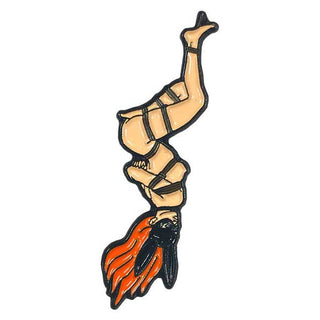 Geeky and Kinky Rope Bunny Eliza Enamel Pin