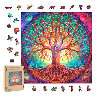 Tree of Life Whimsy Wooden Puzzle | 500 Pieces