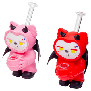 Cute Demon 5.00" Silicone Water Pipe