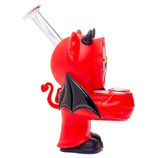 Cute Demon 5.00" Silicone Water Pipe