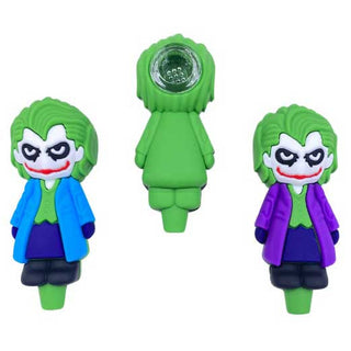 Clown Villain 3.5" Silicone Hand Pipe